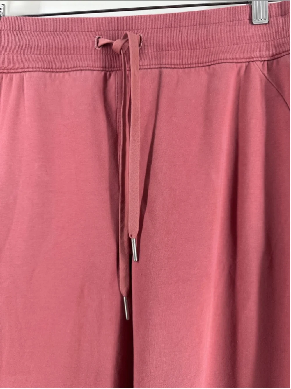 Lululemon Scuba High-Rise French Terry Jogger smoky red lounge wear gym sz 14